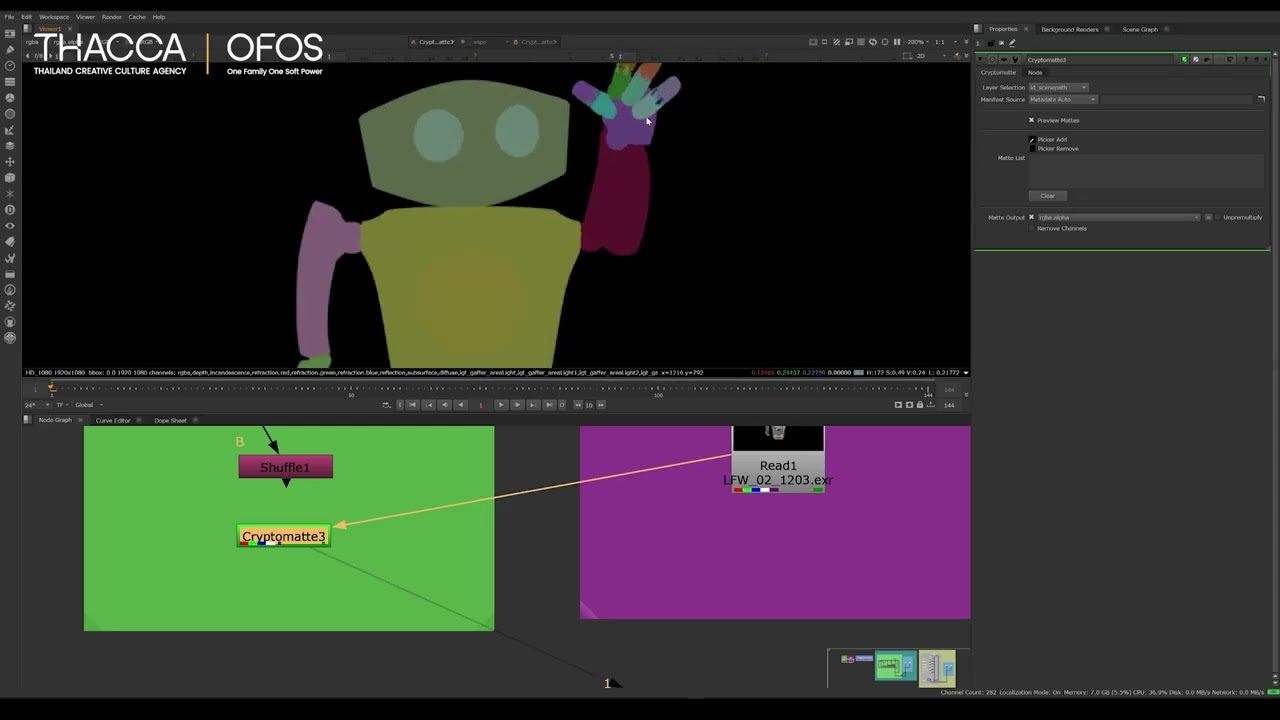 Nuke Intermediate Tutorial 05 -  Working with Muti Pass CG and Render Layers - Part 1