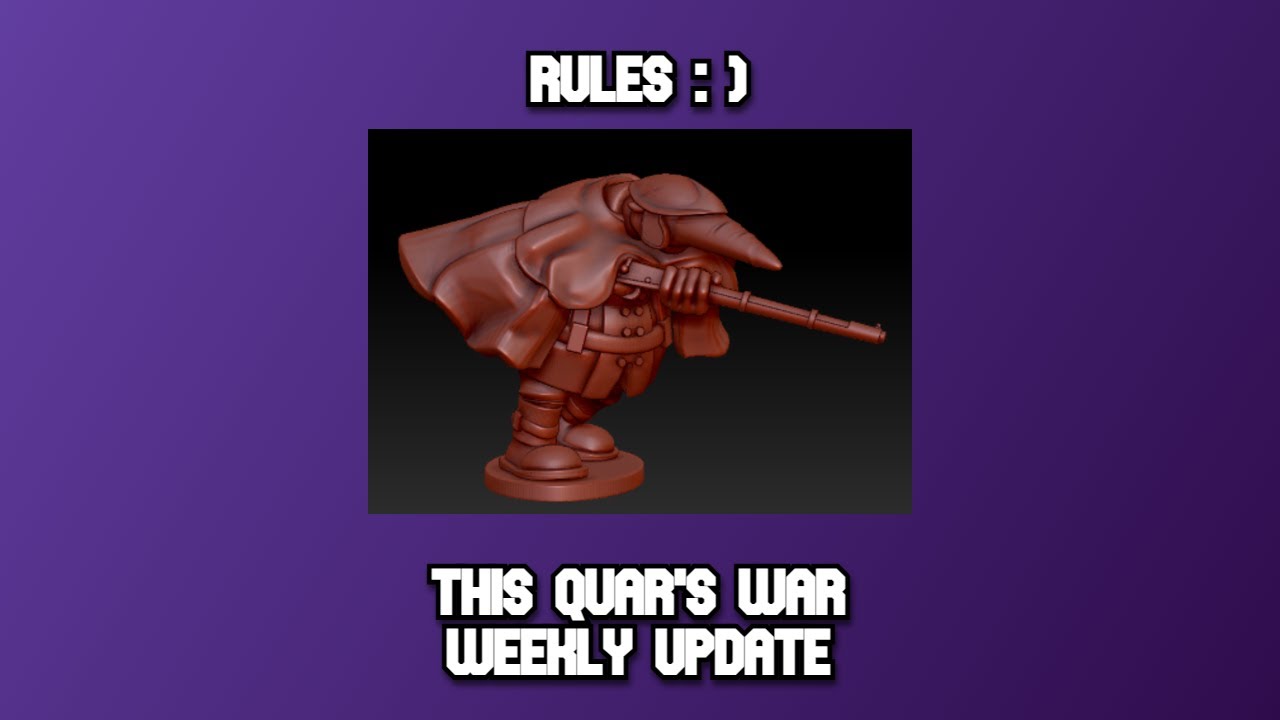 Dyna, Veterans and Rules | This Quar's War Weekly Update