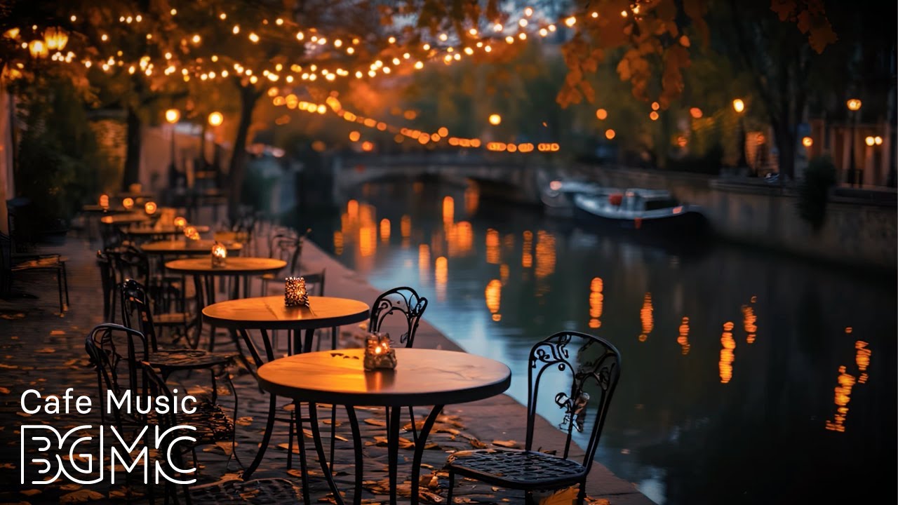 ✨ Romantic Winter Jazz | Cozy Night Cafe Ambience - Peaceful Evening Music for Rest & Relaxation
