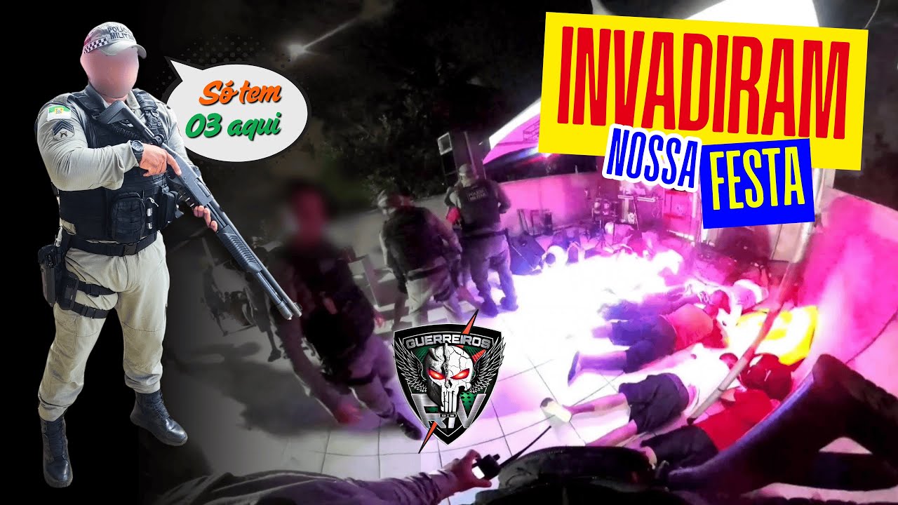 Os penetras chegaram sem aviso — e a noite virou caso de polícia