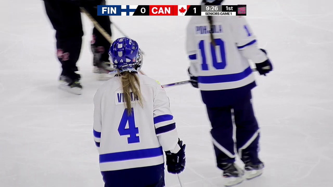 2017 World Ringette Championships: Canada vs Finland Senior Game 1