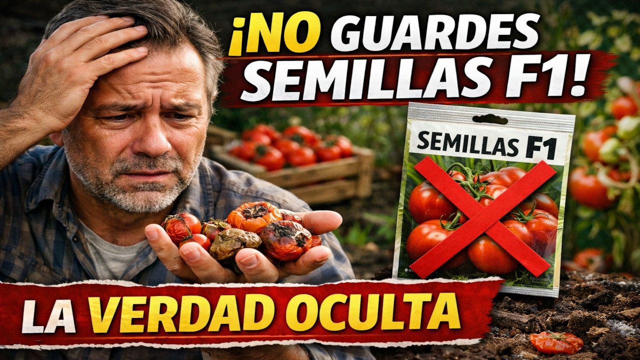 NO Compres Semillas F1 si Quieres Guardarlas: La Verdad que te Hará Ahorrar Dinero
