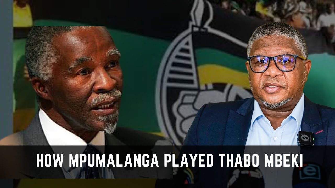 How Mpumalanga Played Former President Thabo Mbeki - ANC SG Fikile Mbalula 
