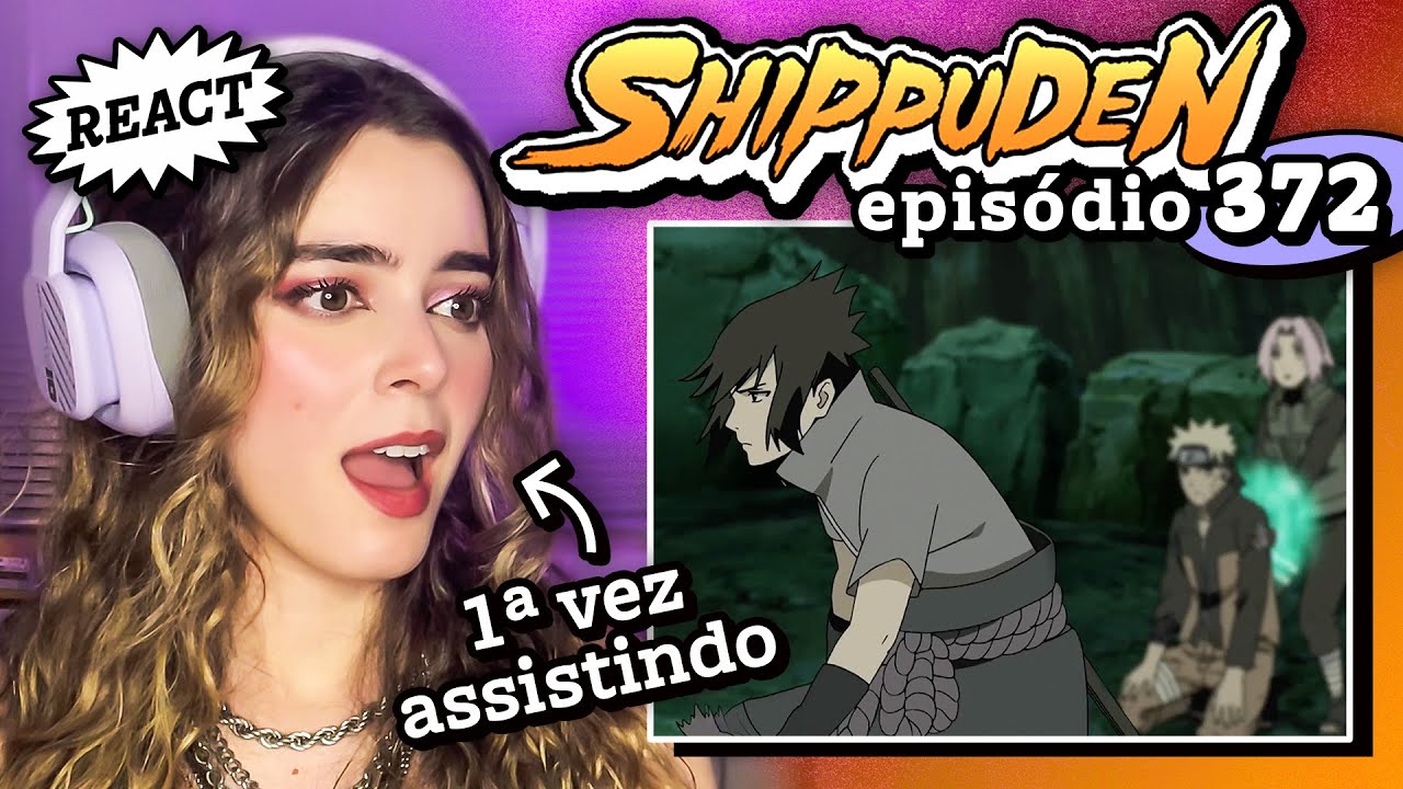 Sasuke quer roubar o emprego do Naruto?!??!!!!! // React Naruto Shippuden 372