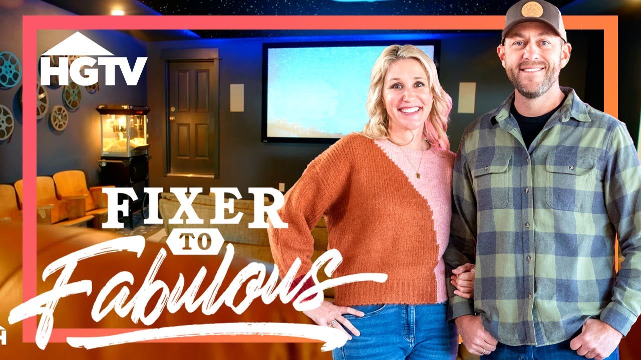 Custom Craftsman Chic Home with Theater Room - Full Episode Recap | Fixer to Fabulous | HGTV