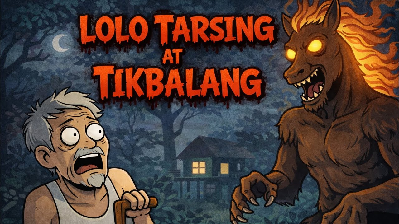 Lolo Tarsing Laban sa mga Tikbalang — Tagalog Animated Aswang Horror Story 