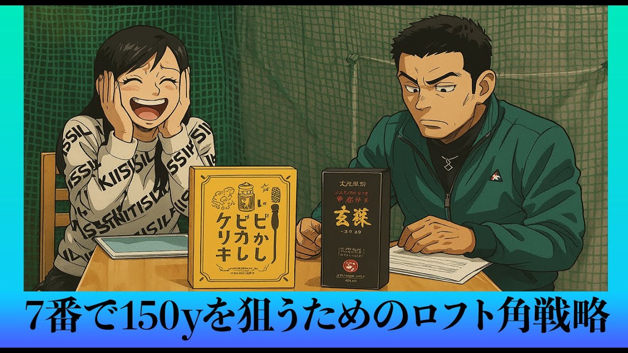【切実】飛ばないアイアンが生まれ変わる！インパクトロフトで7番150yは必ず狙える!?