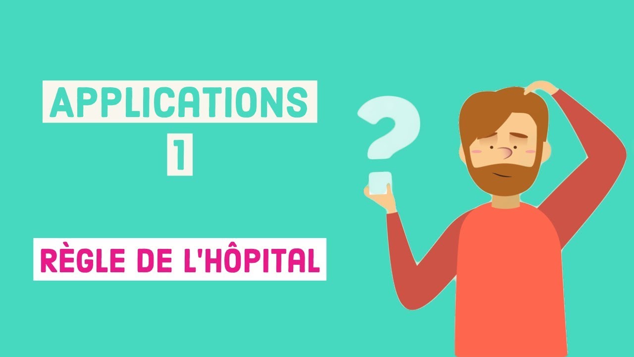 La Règle de l'Hôpital (Astuce 1 EXO) - Calcul des Limites - تقنيات حساب النهايات