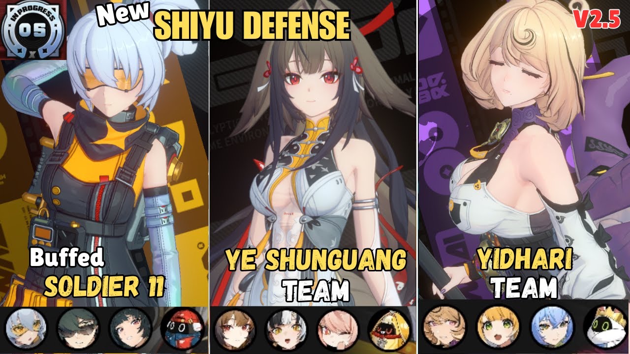 New Shiyu Defense Ye Shunguang Soldier 11 Yidhari | Zenless Zone Zero v2.5