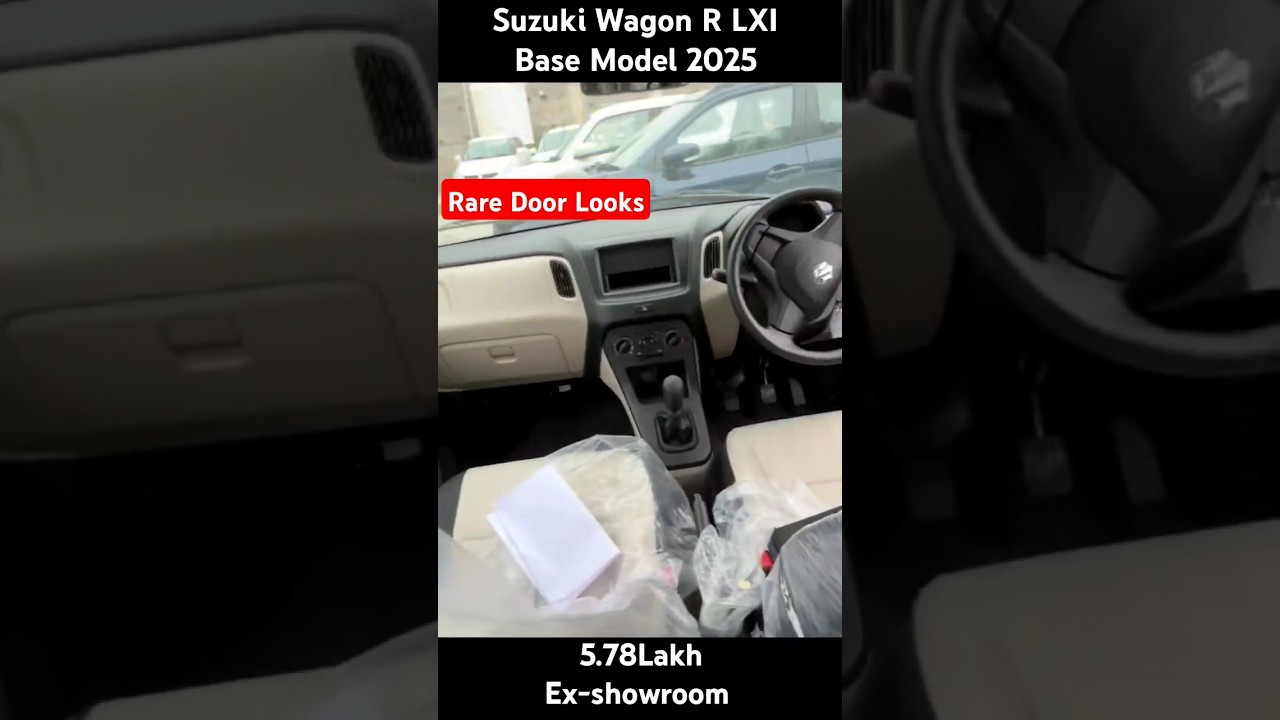 Suzuki Wagon R LXI Base Model 2025 New Update #wagonrcng #wagonr