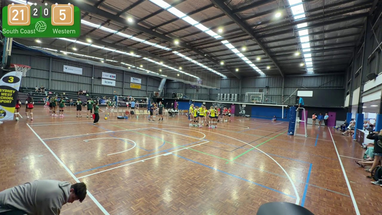 NSWCHSSA-Secondary Volleyball-Championship, on 26/2/26 Girls Game 2