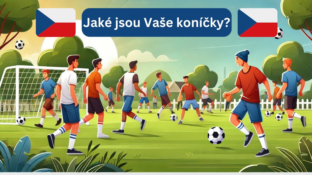 Czech A2 Speaking Practice: Free Time & Housing Questions 🏠⚽🎭