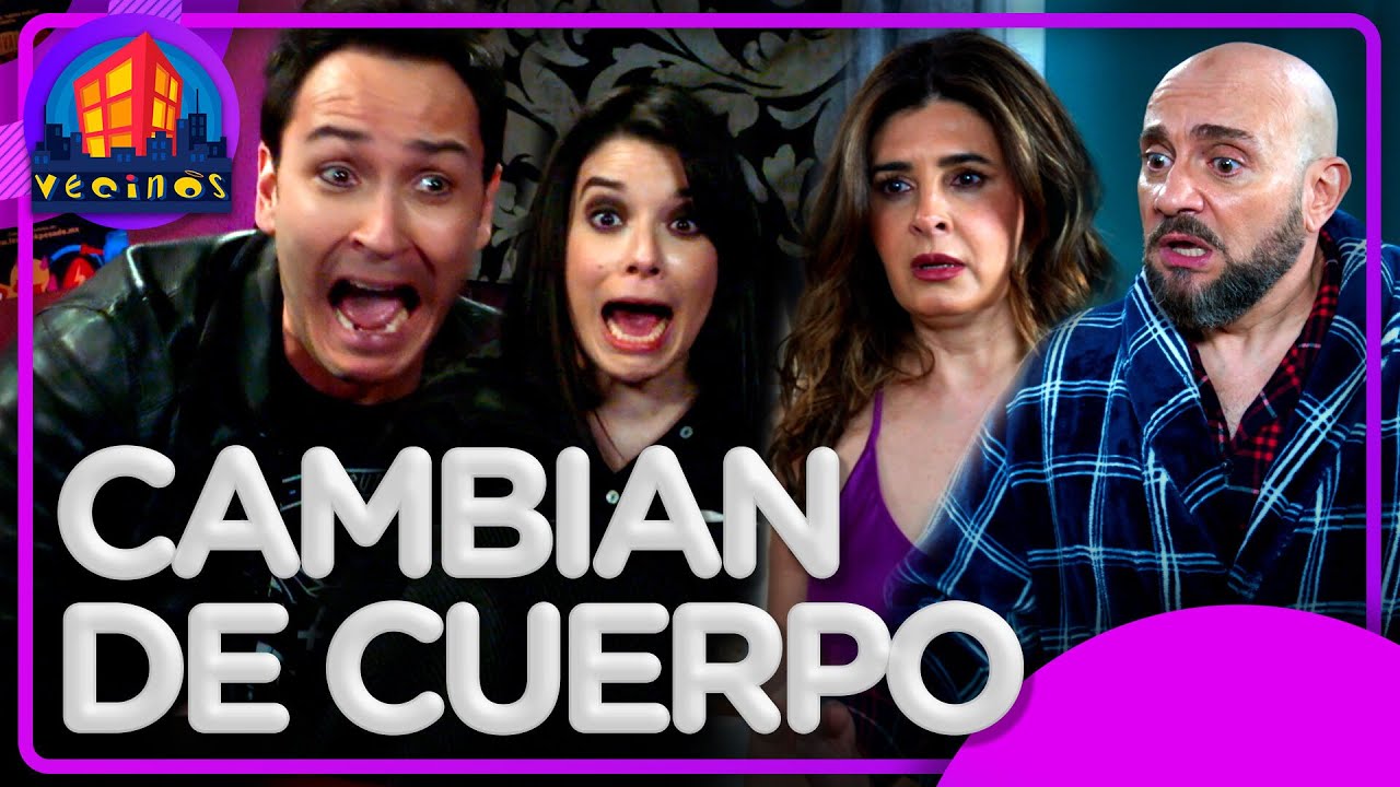¡Silvia y Luis cambian de cuerpo con Ale y Rocko! | Vecinos 1/4 | Capítulo 1 - T 19
