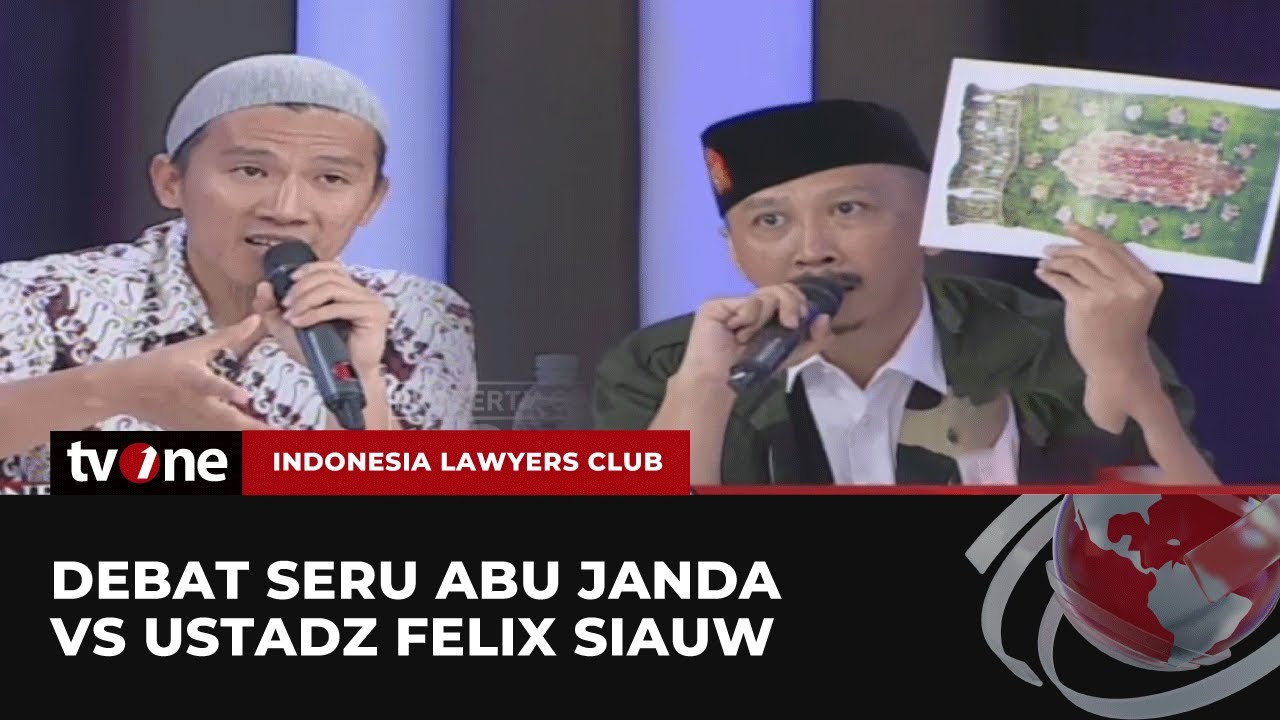 FLASHBACK! Momen Abu Janda Diskakmat Ustadz Felix saat Bahas soal Panji Rasulullah | ILC tvOne