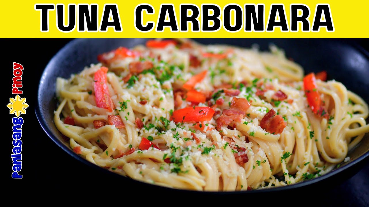 Tuna Carbonara Recipe | Festive Pasta for Birthdays and Holidays