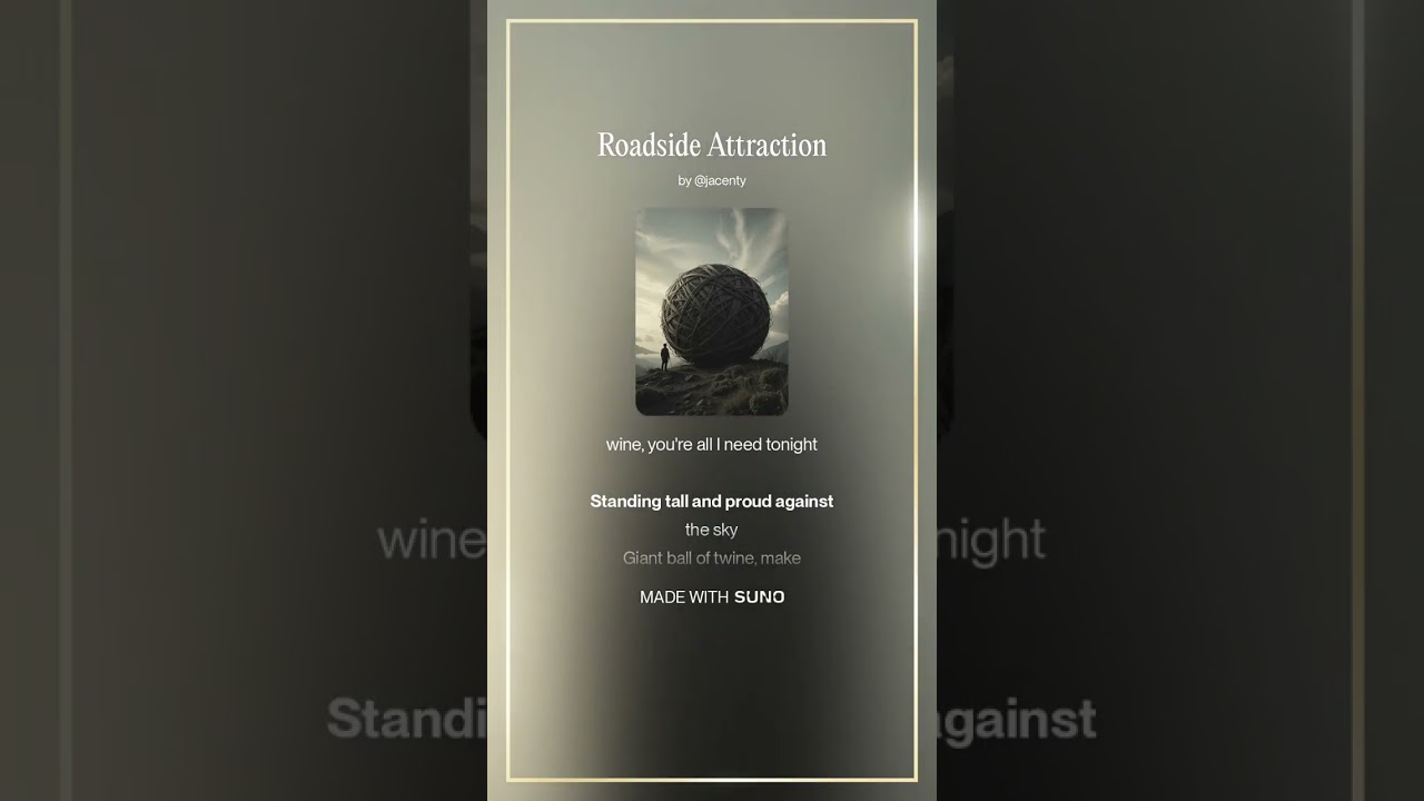 Roadside Attraction  #aimusic