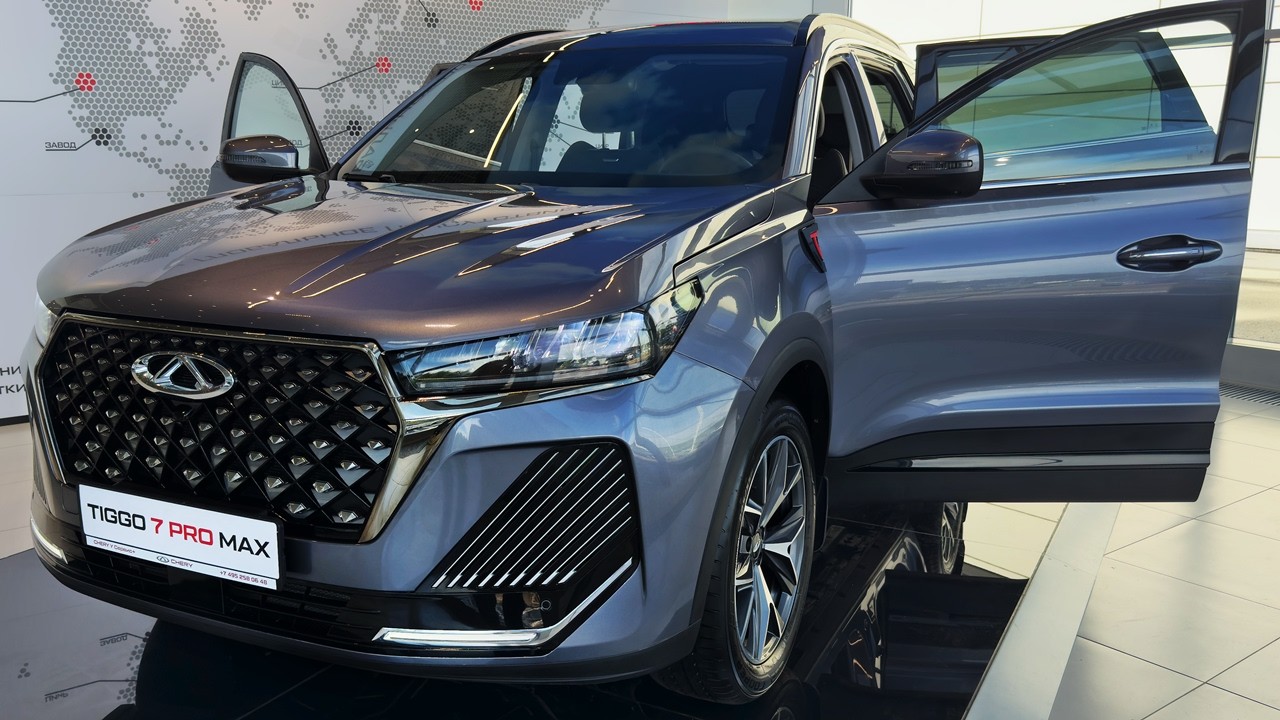 Chery Tiggo 7 Pro Max 2024 - детали экстерьера и интерьера
