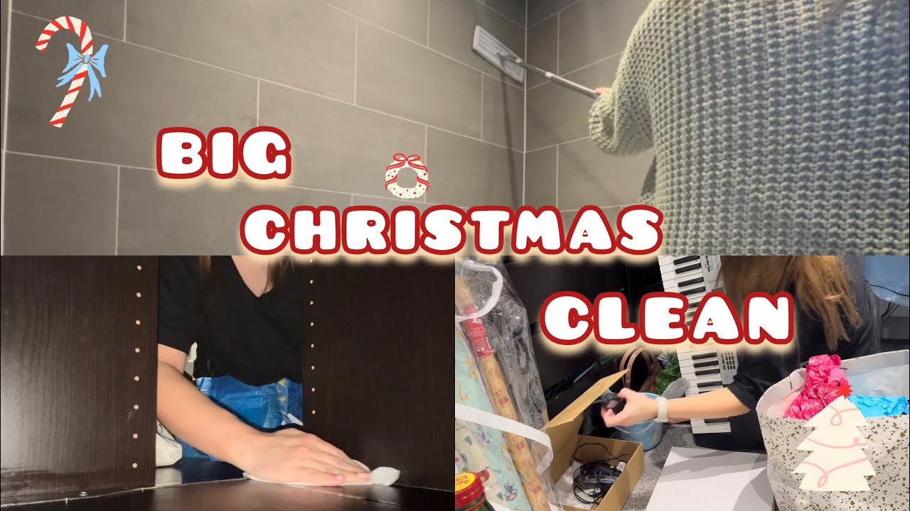 Cleaning for Christmas 🎄🧽✨ 