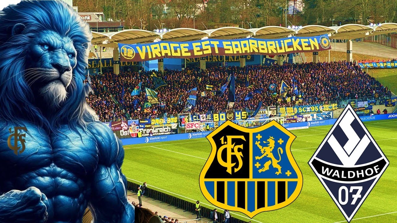1.FC Saarbrücken 🔵⚫ vs. Waldhof Mannheim ⚽️ | STADIONVLOG  | Derby im Südwesten