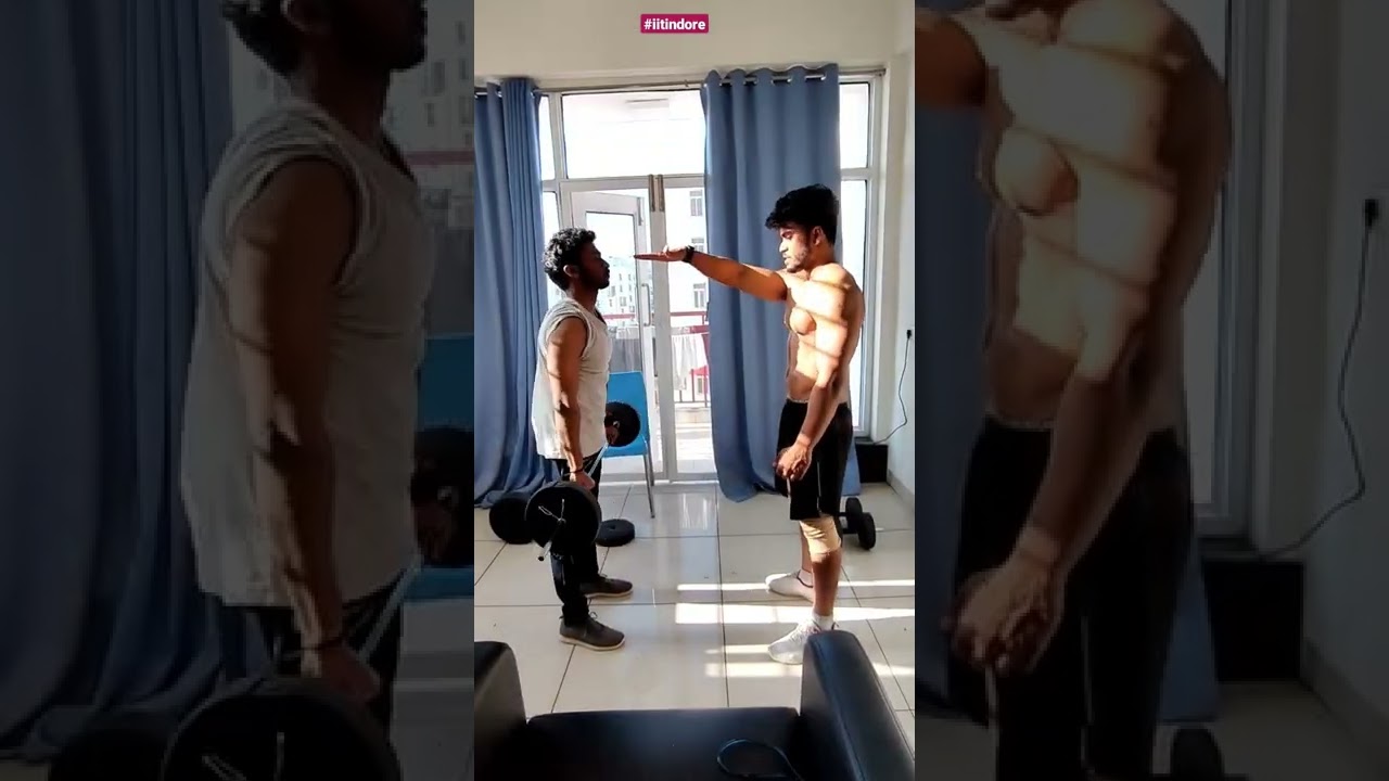 Workout in Hostel || IIT INDORE || Hostel Life || 