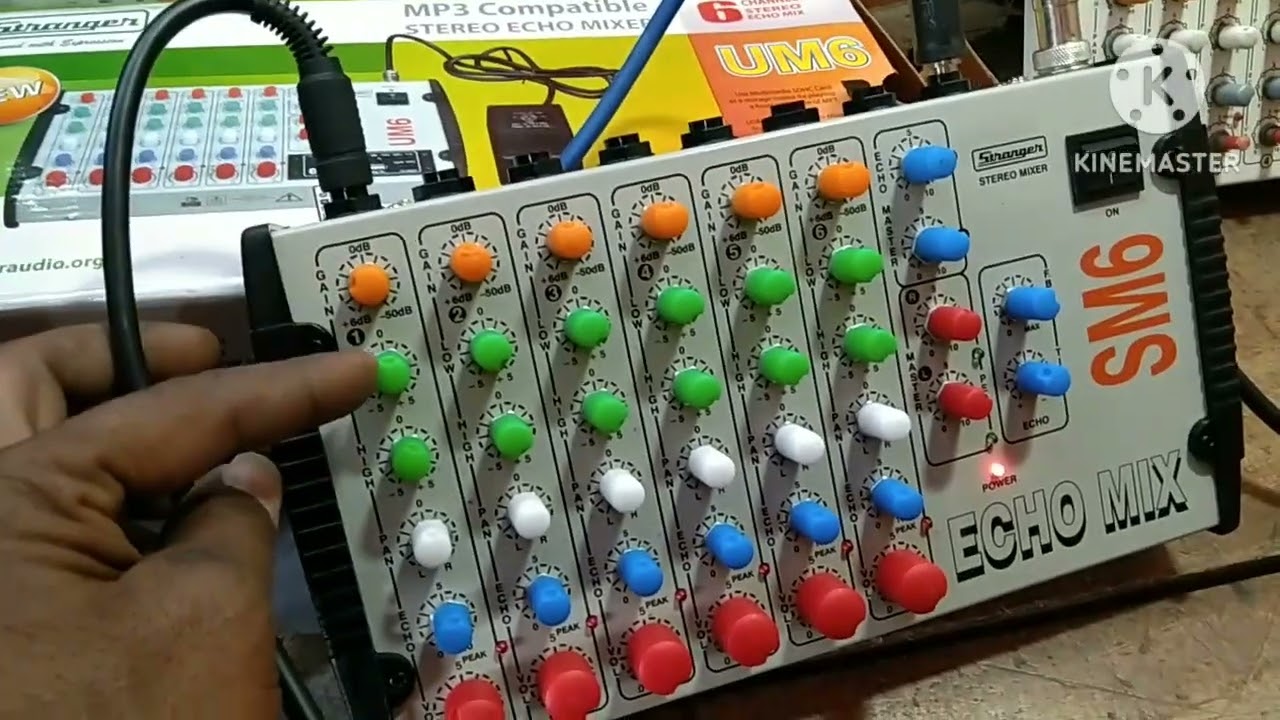 NEW STRANGER ECHO MIXER LIVE TEST