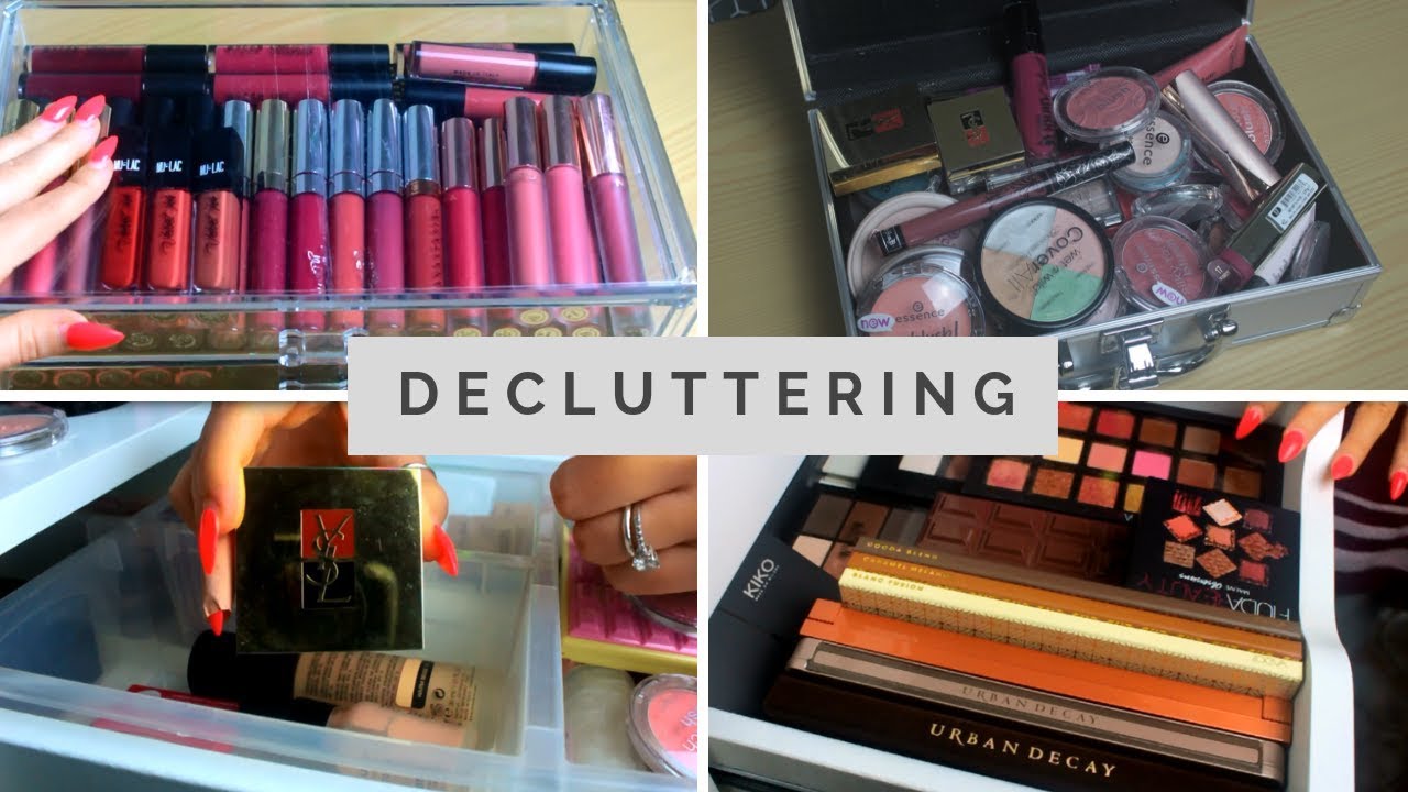 DECLUTTERING DELLA MIA MAKEUP COLLECTION