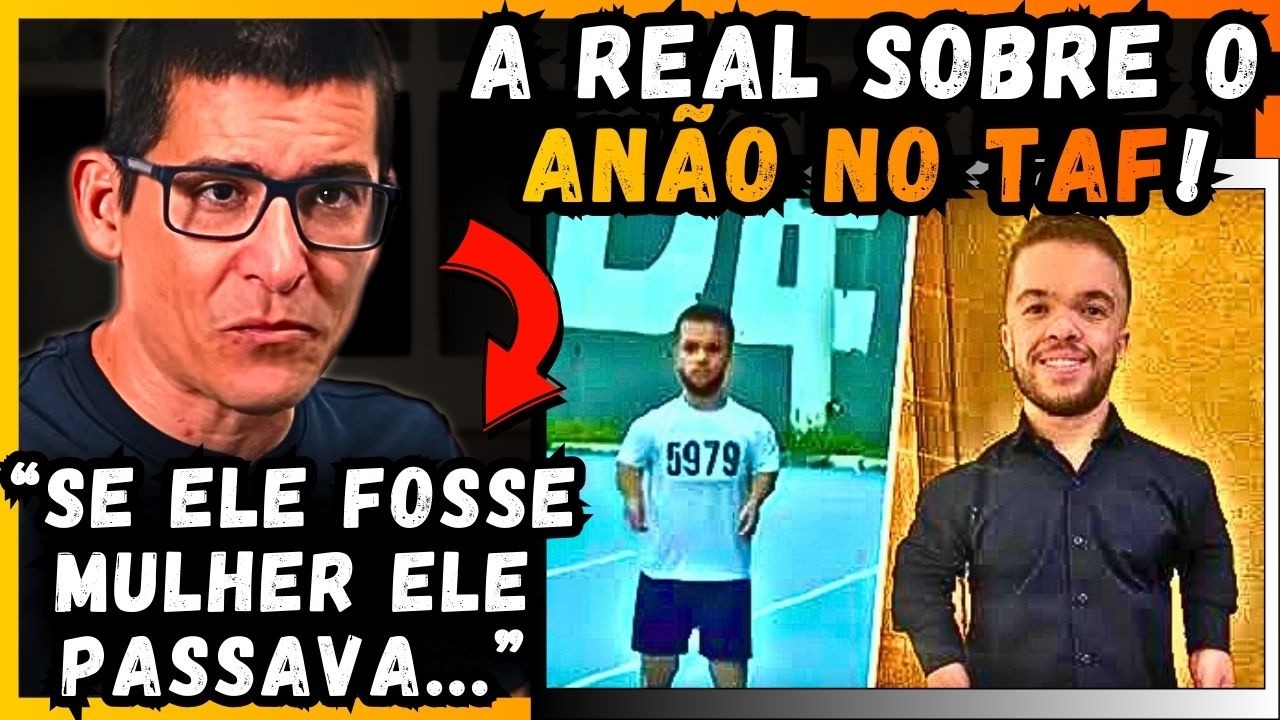 Trezoitão comenta sobre ANÃO REPROVADO NO TAF