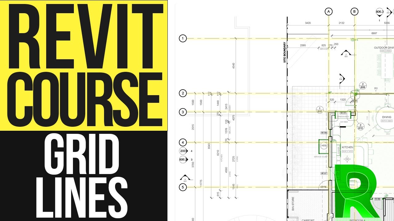Grid Lines in Revit Tutorial | Advanced Revit Course 03
