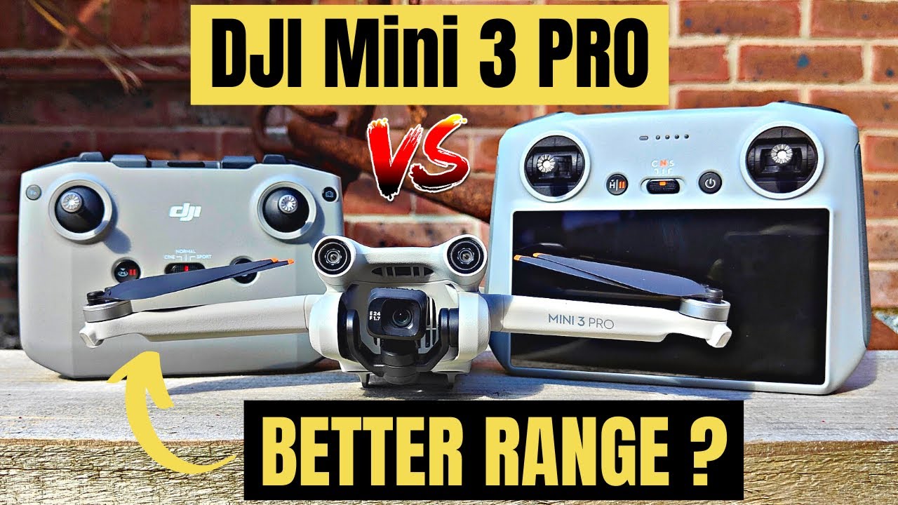 What Controller the gives BETTER Urban Range? DJI Mini 3 PRO Range Test