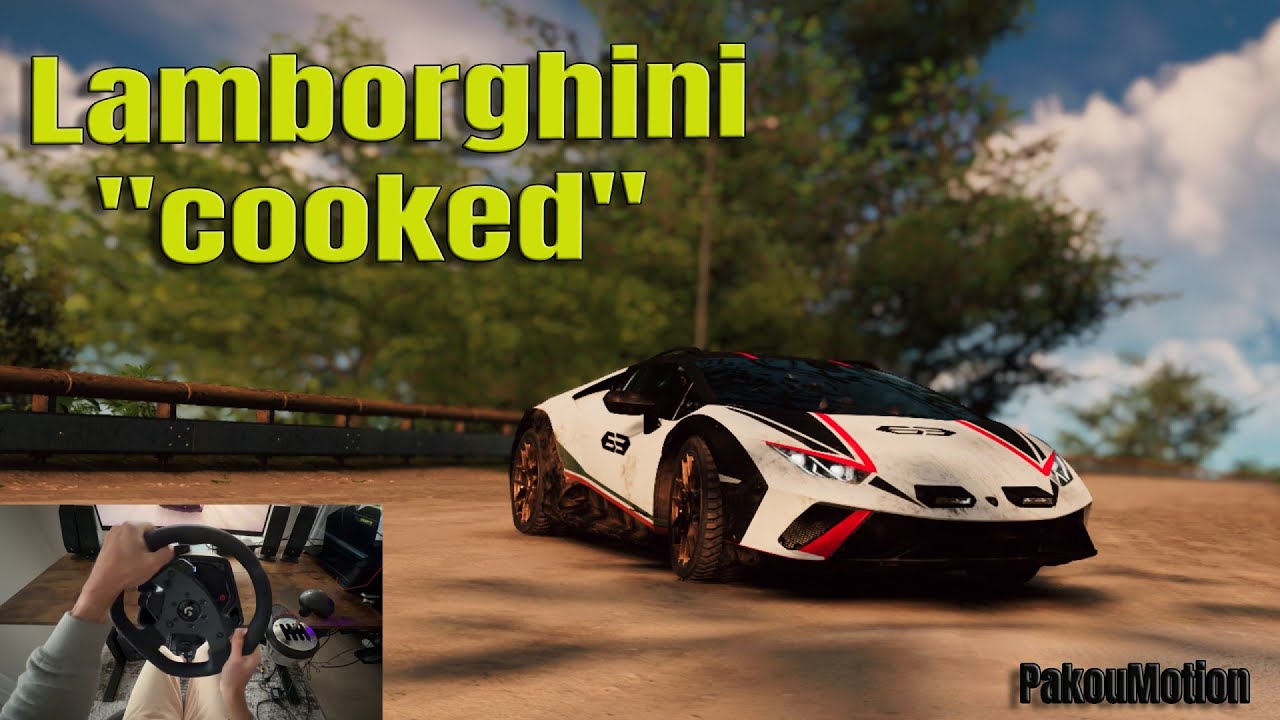 Pure Aggression: Lamborghini Sterrato Off-Road | Test Drive Unlimited Solar Crown | Steering wheel