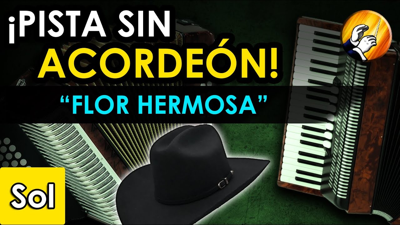 FLOR HERMOSA - [Sol/G] - Pista norteña 