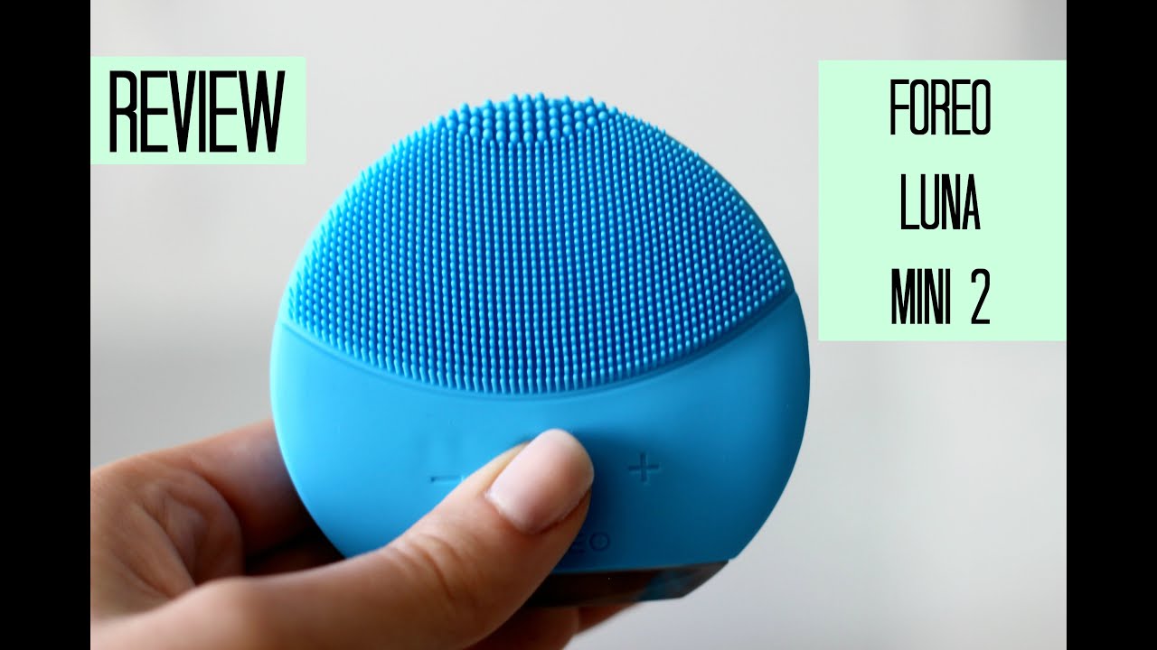 Foreo Luna Mini 2  Electric Face Brush Review/Demo + Clarisonic Comparison