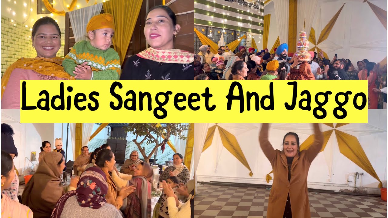 Ladies Sangeet And Jaggo #gurniwaz 