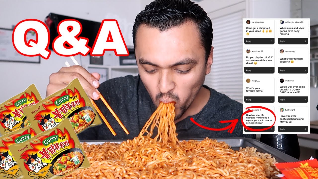 5X Spicy Noodle Mukbang