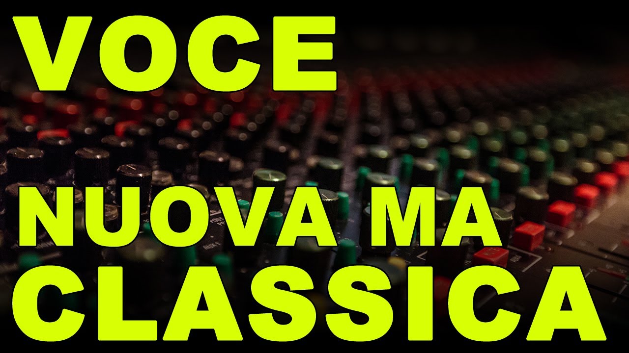 [VOX] Il mio metodo neo-classico di mixare la voce