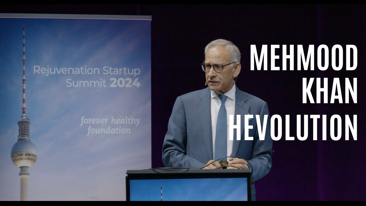 Mehmood Khan: Powerful speech on Longevity at RSS 2024 - Hevolution Foundation