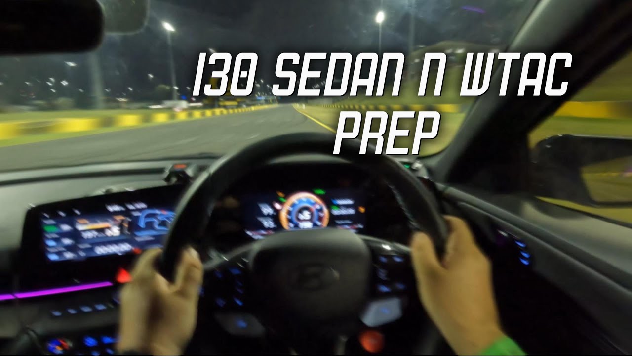 World Time Attack Prep - Sydney Motorsport Park - Hyundai i30 Sedan N 1:45.1 POV