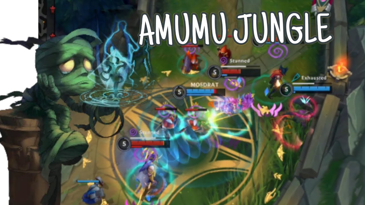 WILD RIFT AMUMU JUNGLE GAMEPLAY (CARRY THE GAME) |M5T