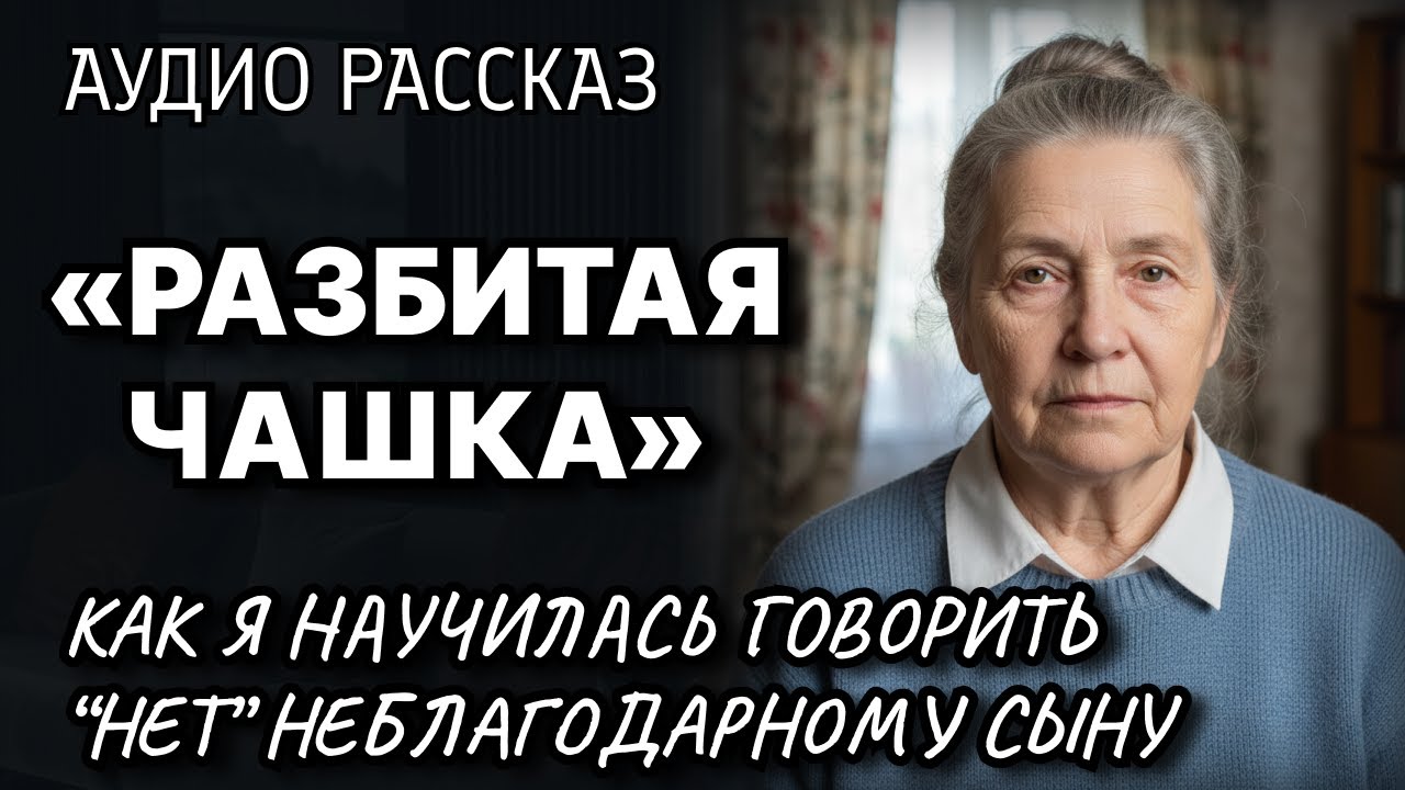 РАЗБИТАЯ ЧАШКА: как я научилась говорить НЕТ неблагодарному сыну / Жизненные истории | Аудио Рассказ