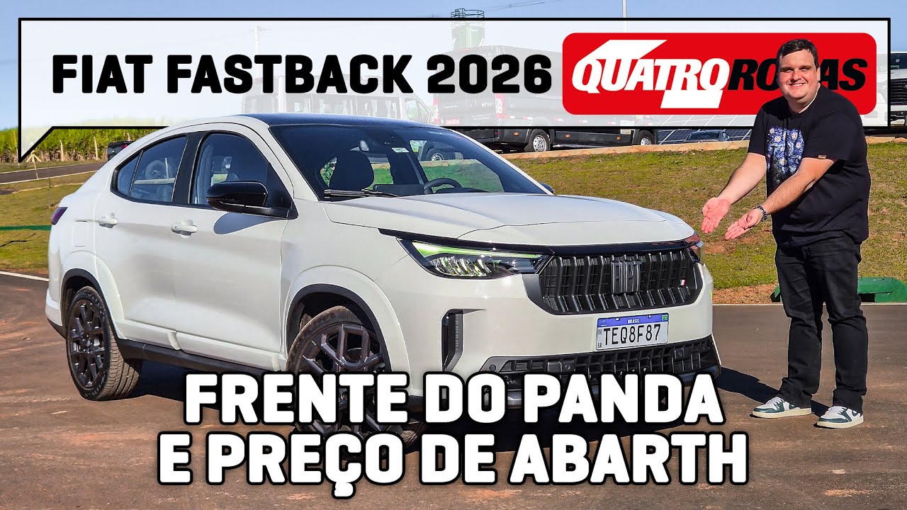 Fiat Fastback 2026  se rende ao TETO PANORÂMICO, mas tem PEGADINHA nos preços
