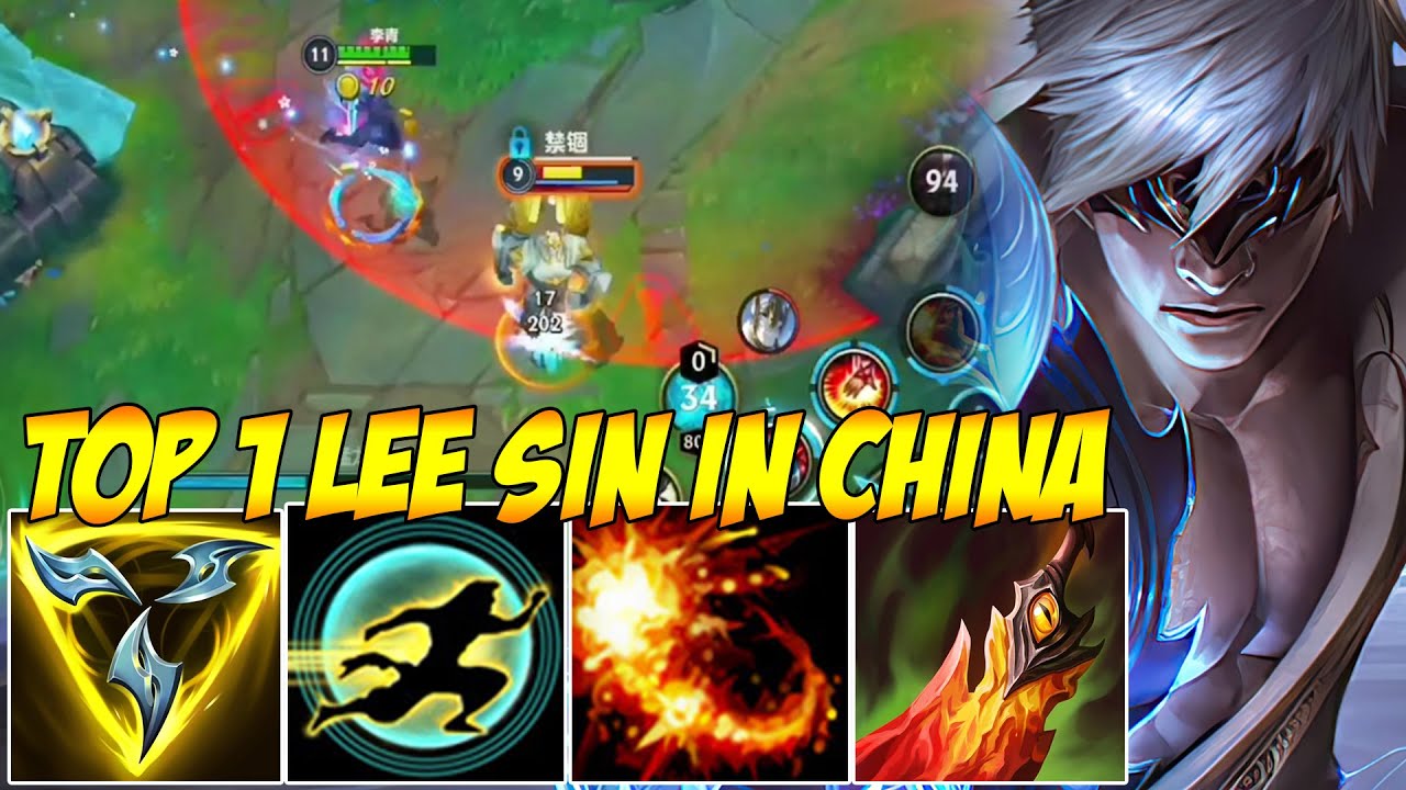 TOP 1 LEE SIN IN CHINA WILD RIFT - CHINESE LEE SIN CAN EASILY CARRY BAD TEAMMATES