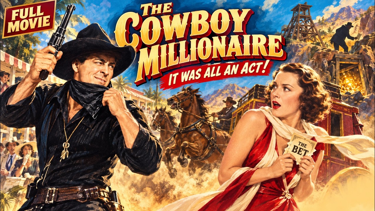 The Cowboy Millionaire | She Thought His Love Was Just Another Wild West Act | Classic Western Movie