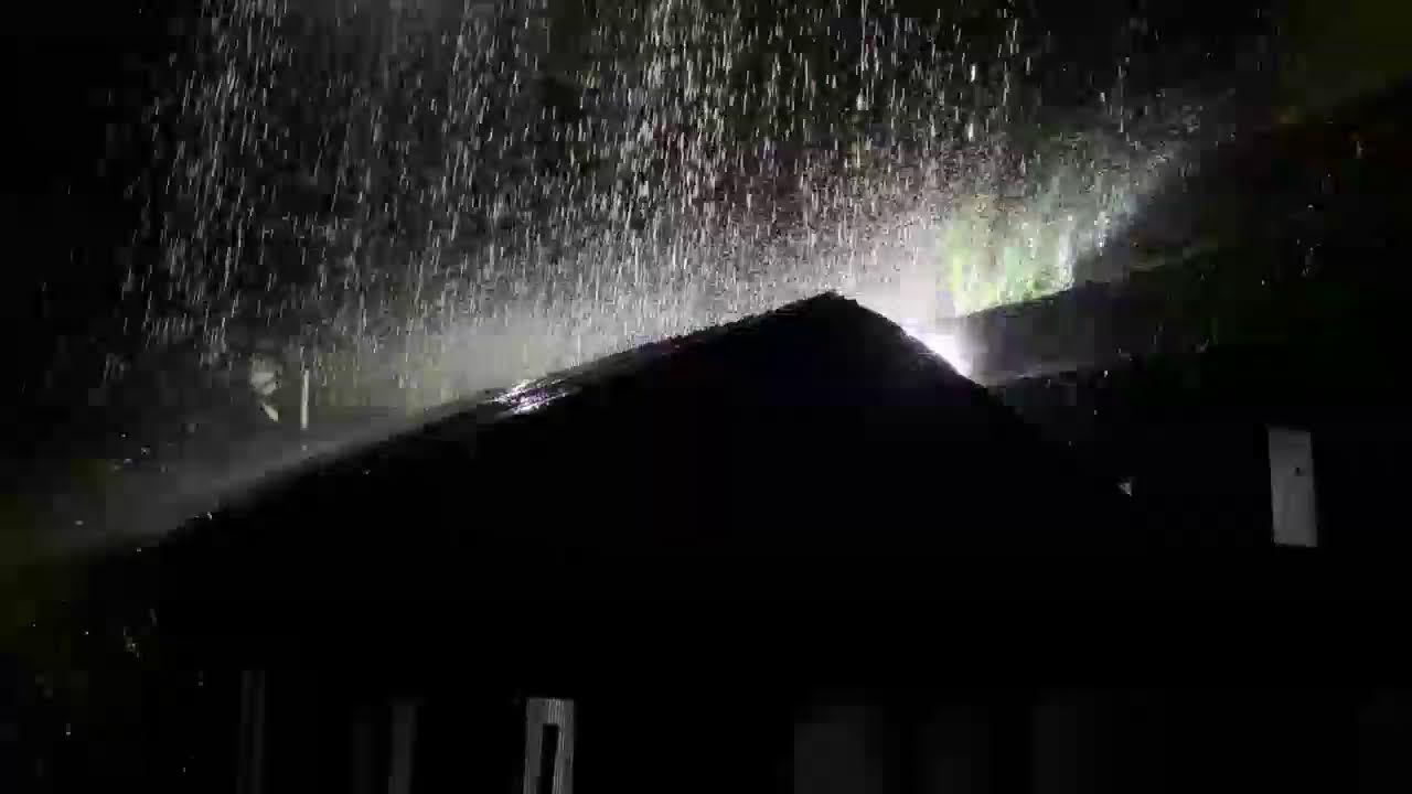 Rain on Roof Sounds for Sleeping 😴 Tin Roof Rain for Deep Sleep & Relaxation