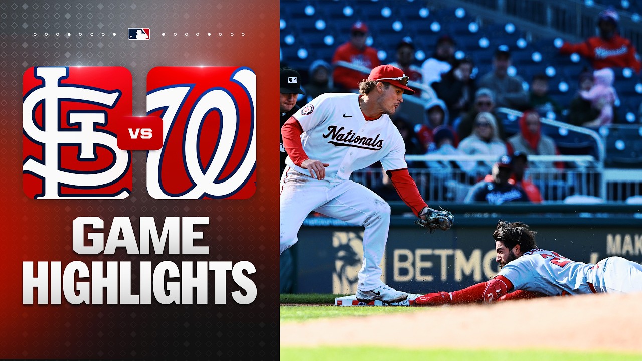 Cardinals vs. Nationals Game Highlights (4/8/26) | MLB Highlights