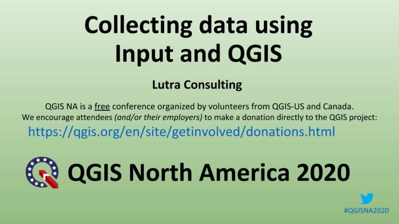 Collecting data using Input and QGIS