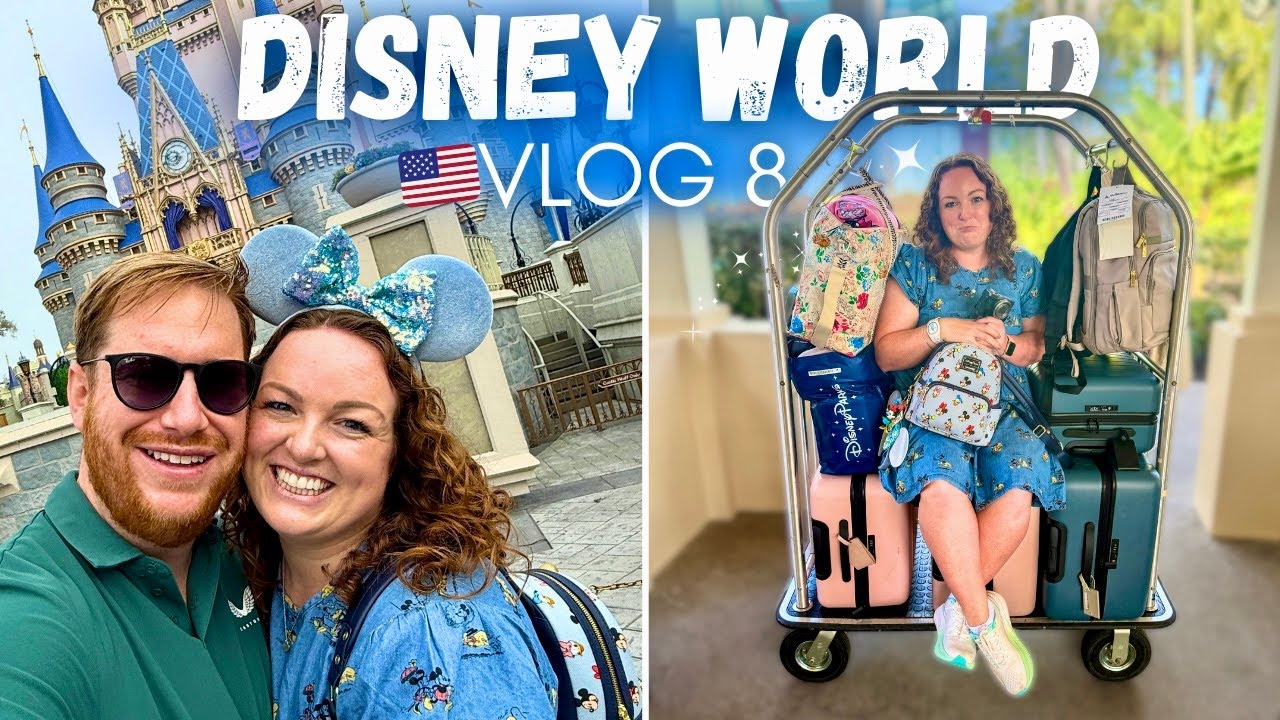 WALT DISNEY WORLD! 🏰 VLOG 8 &bull; Magic Kingdom ✨ Gaston's Tavern 🥐 Travel Home ✈️ Our Review & Thoughts