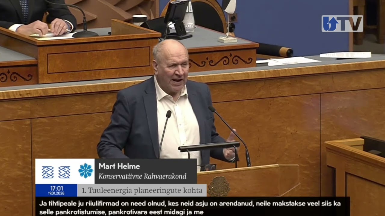 MART HELME tuuleenergiast: 