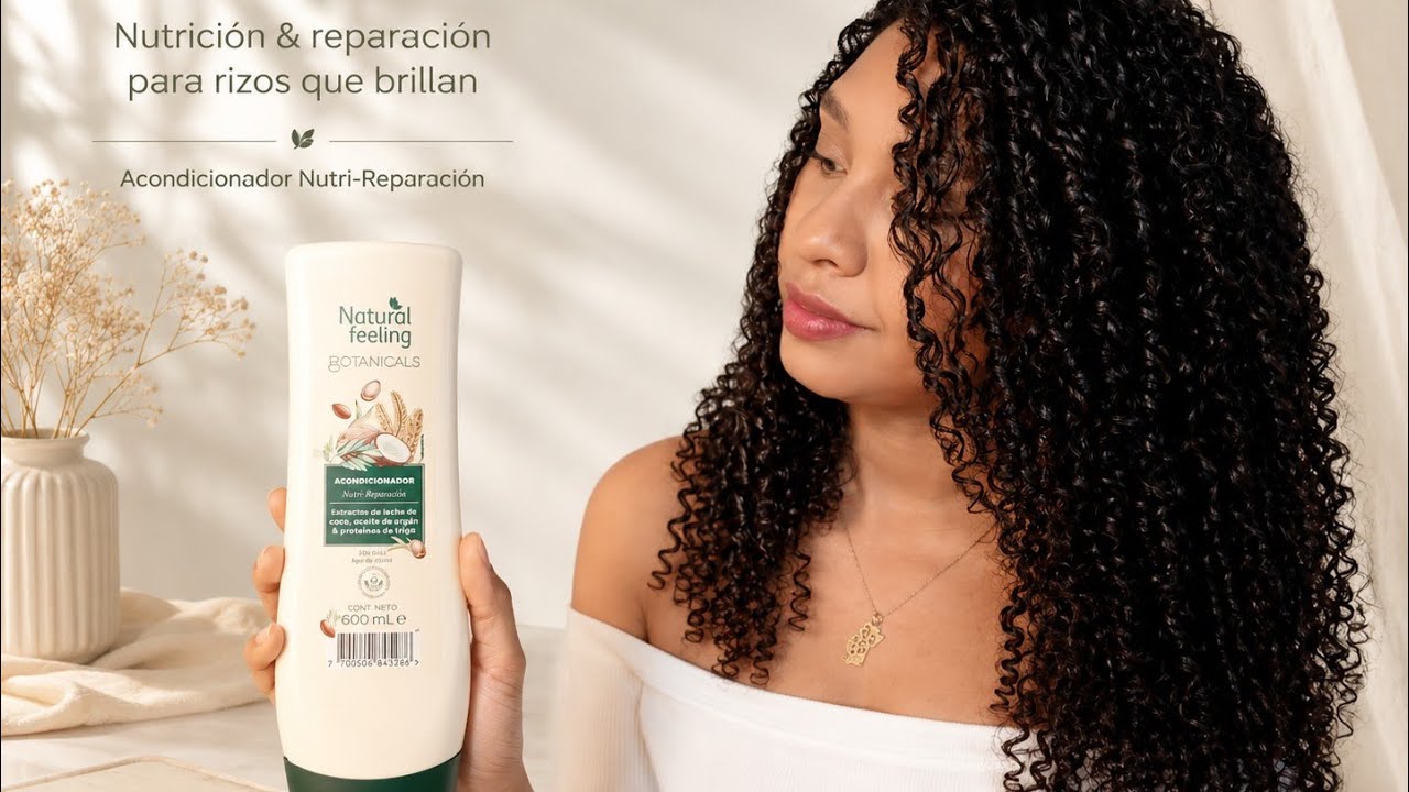 Natural Feeling Nutri-Repair CONDITIONER plus D1 shampoo / Complete routine / What do I think?