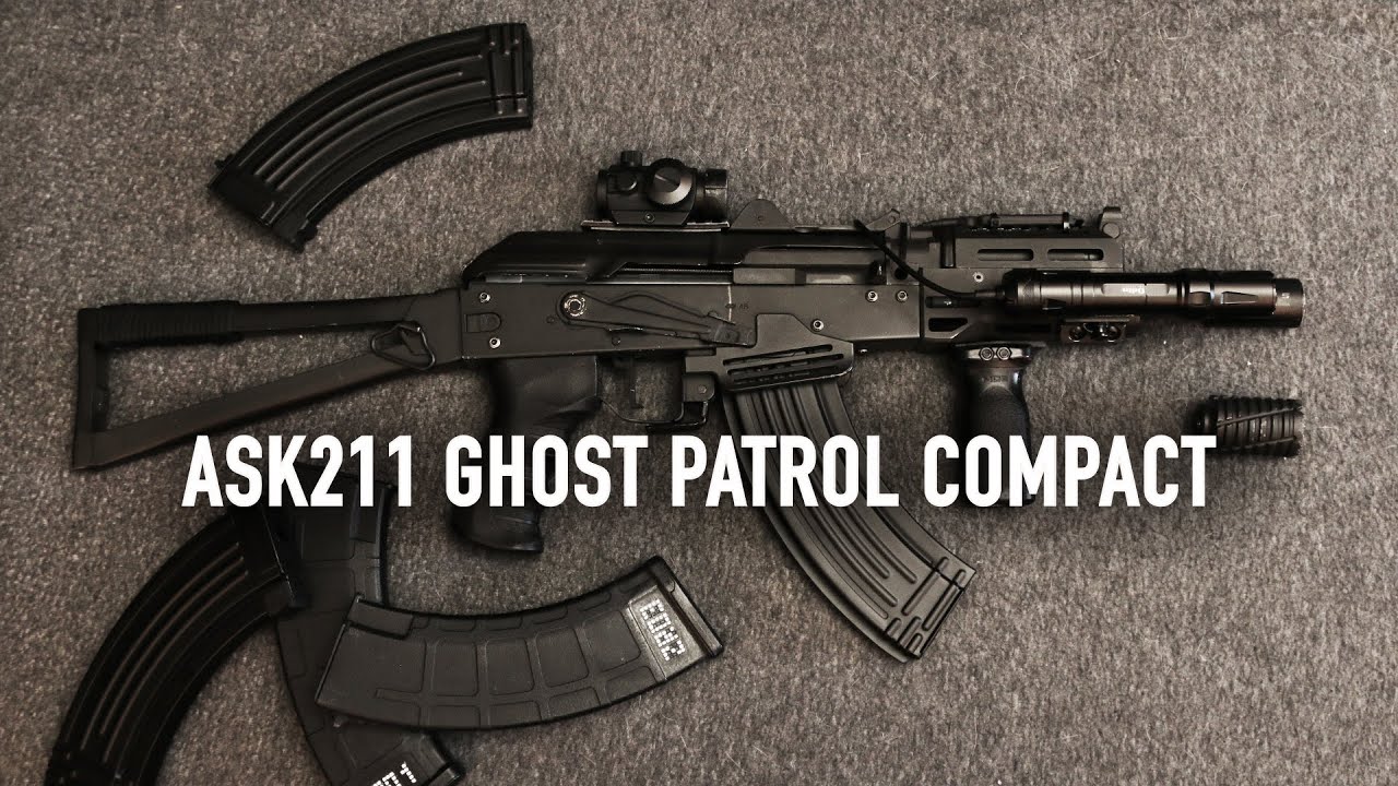 Je vous présente mon ASK211 GHOST PATROL COMPACT - APS (Airsoft Review)