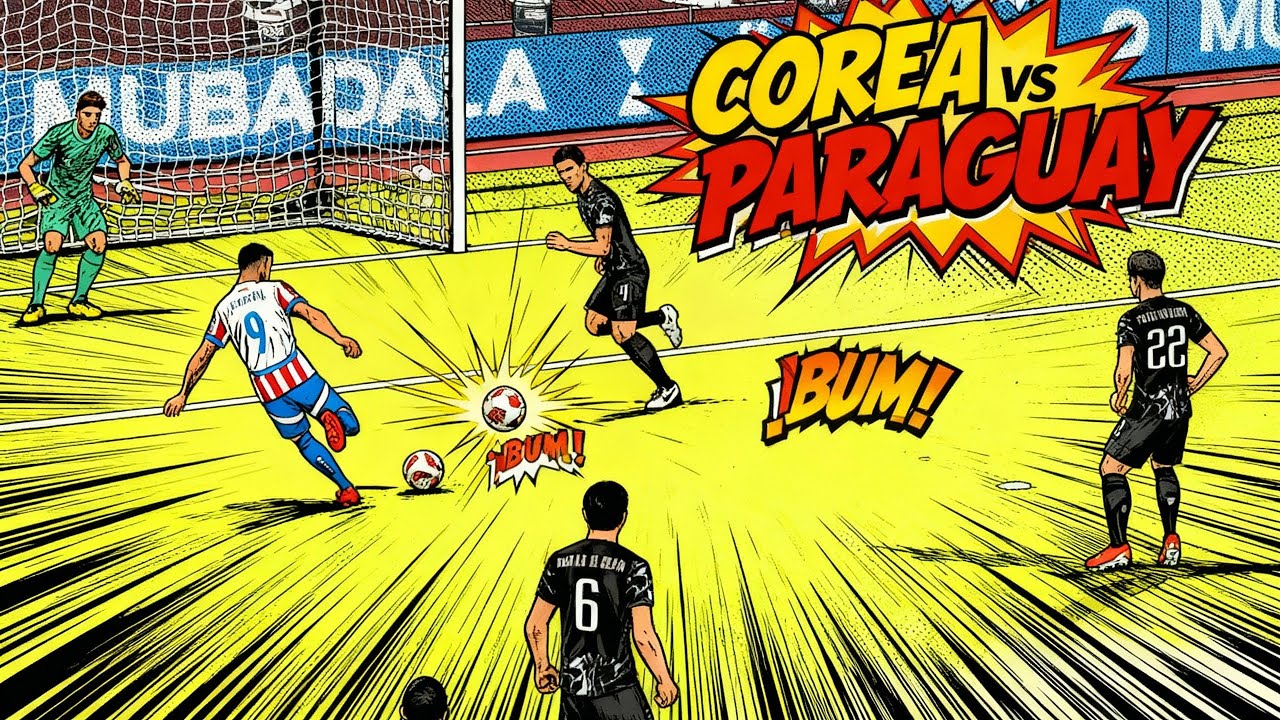 ¡Partidazo amistoso! Corea vs Paraguay en PES 6 🔥 | Infinity Patch